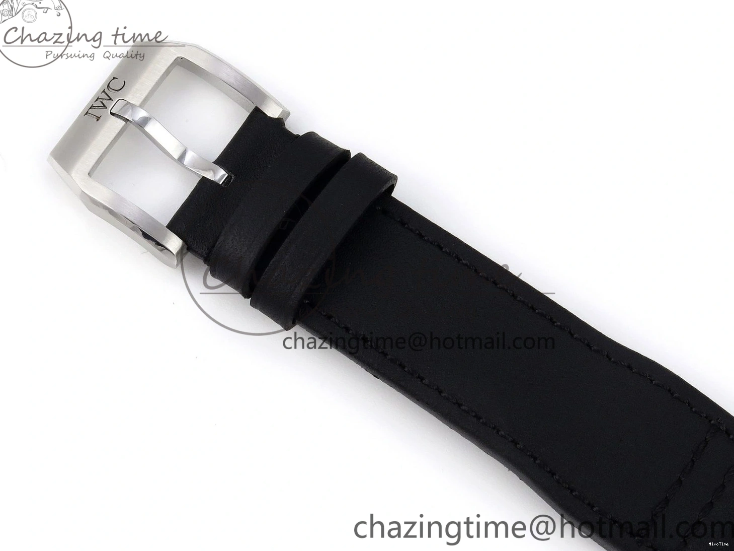 MIROTIME 0329 Pilot Mark XX IW328201 ZF 1:1 Best Edition Black Dial on Black Leather Strap A Affordable 7028